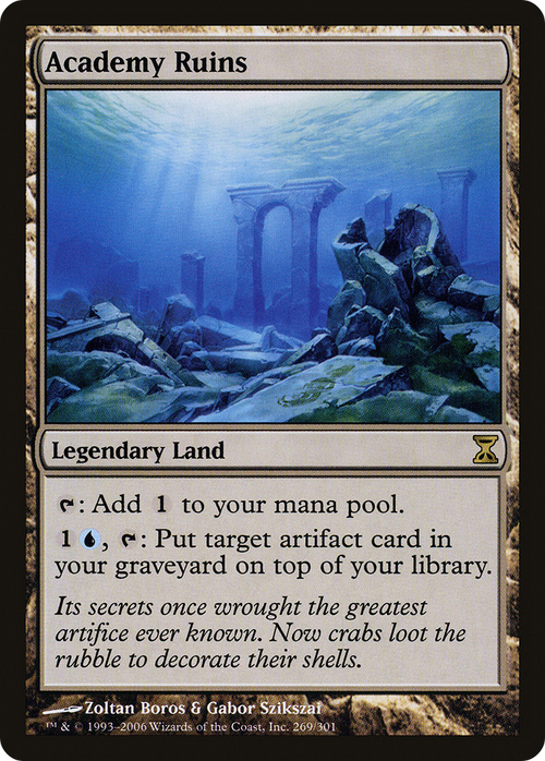 Academy Ruins (TSP-269) - Time Spiral Foil