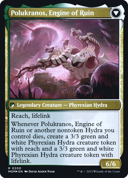 Polukranos Reborn (PRE-200) - March of the Machine Promos Foil