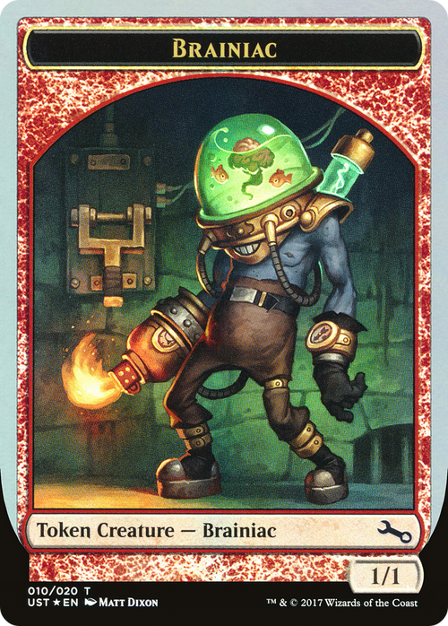 Brainiac Token (UST-010) - Unstable Tokens Foil