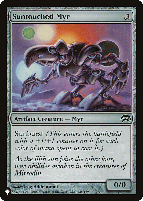 Suntouched Myr (LIST-HOP-128) - The List