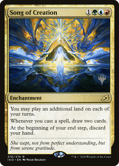 Song of Creation (PPIKO-210P) - Ikoria: Lair of Behemoths Promos Foil