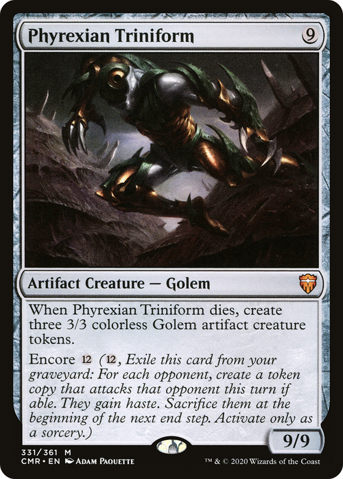 Phyrexian Triniform (CMR-331) - Commander Legends