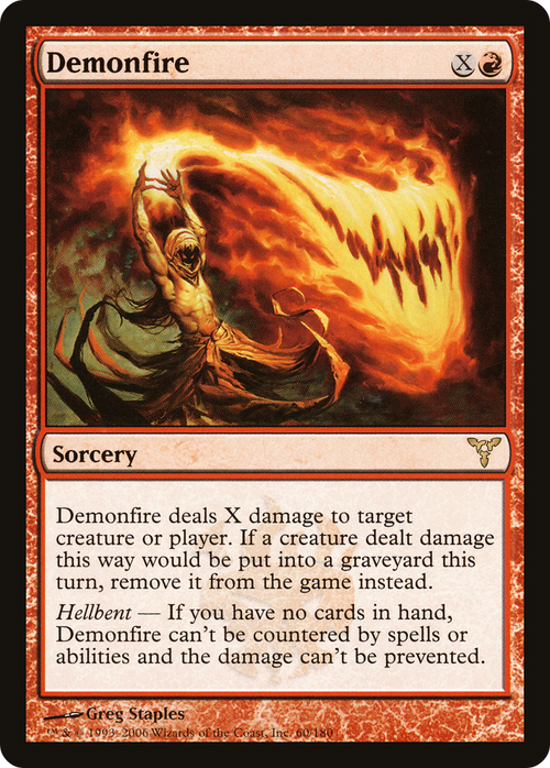 Demonfire (DIS-060) - Dissension Foil