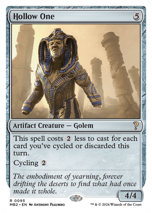 Hollow One (White Border) (MB2-095) - Mystery Booster 2