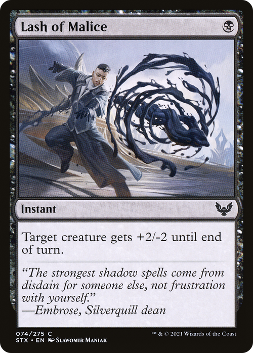 Lash of Malice (STX-074) - Strixhaven: School of Mages