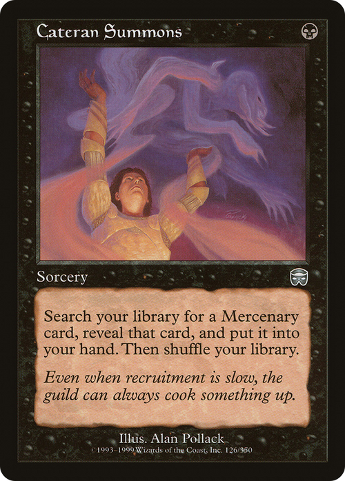 Cateran Summons (MMQ-126) - Mercadian Masques Foil
