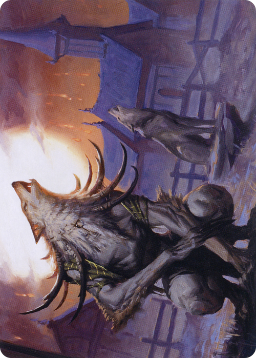 Lord of the Ulvenwald // Lord of the Ulvenwald (AMID-064) - Midnight Hunt Art Series (Borderless)