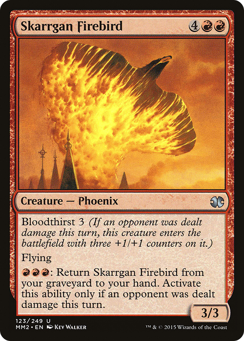 Skarrgan Firebird (MM2-123) - Modern Masters 2015 Foil