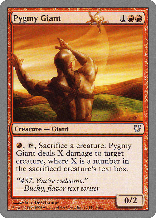Pygmy Giant (UNH-085) - Unhinged Foil