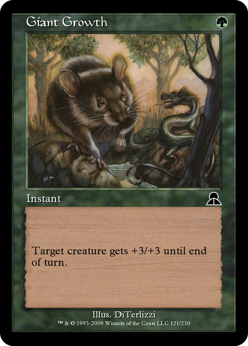 Giant Growth (ME3-121) - Masters Edition III Foil