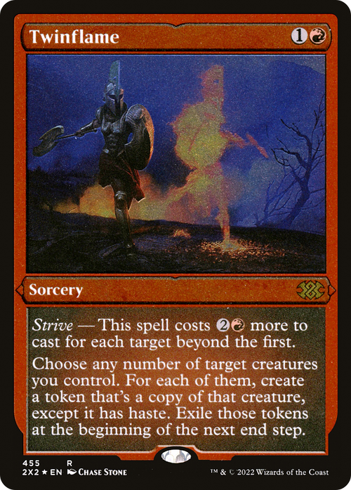 Twinflame (Foil Etched) (2X2-455) - Double Masters 2022 Foil