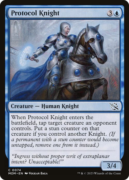 Protocol Knight (MOM-074) - March of the Machine