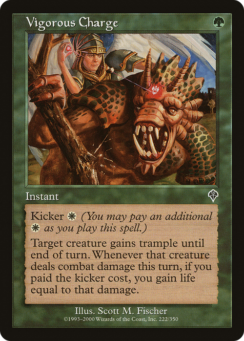 Vigorous Charge (INV-222) - Invasion Foil