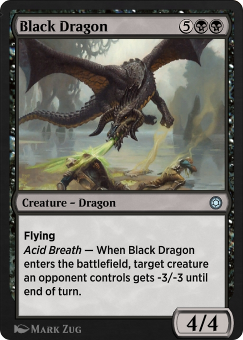 Black Dragon (HBG-144) - Alchemy Horizons: Baldur's Gate