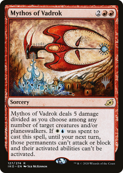 Mythos of Vadrok (PPIKO-127P) - Ikoria: Lair of Behemoths Promos Foil