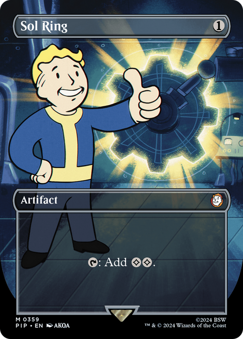 Sol Ring (Borderless) (PIP-359) - Fallout