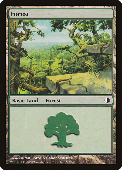 Forest (247) (ALA-247) - Shards of Alara Foil