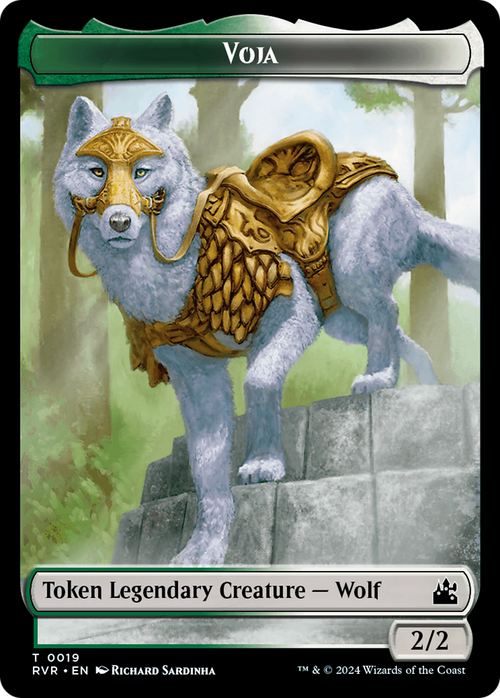Voja (TRVR-019) - Ravnica Remastered Tokens Foil
