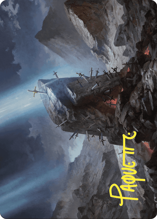 The Irencrag // The Irencrag (AWOE-044) - Wilds of Eldraine Art Series (Borderless) Foil