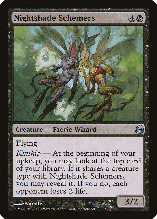 Nightshade Schemers (MOR-069) - Morningtide Foil