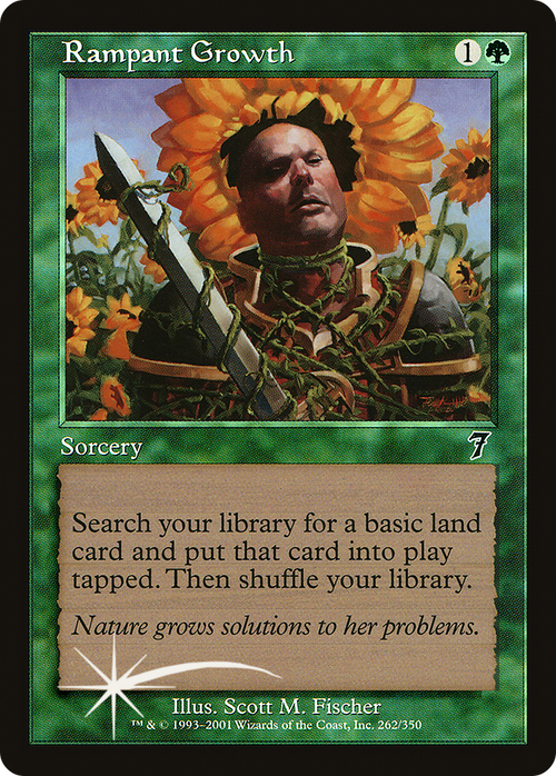 Rampant Growth (7ED-262) - 7th Edition Foil