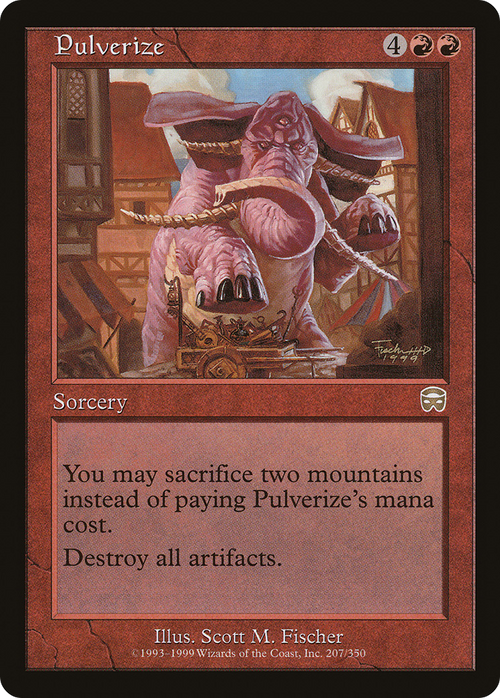 Pulverize (MMQ-207) - Mercadian Masques Foil