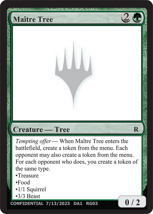 Maitre Tree (UNK-) - Unknown Event