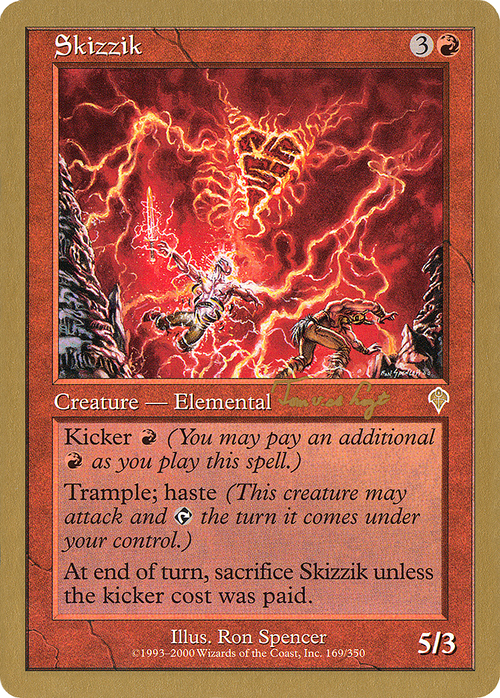 Skizzik - 2001 Tom van de Logt (INV) (WCD-) - World Championship Decks 2001