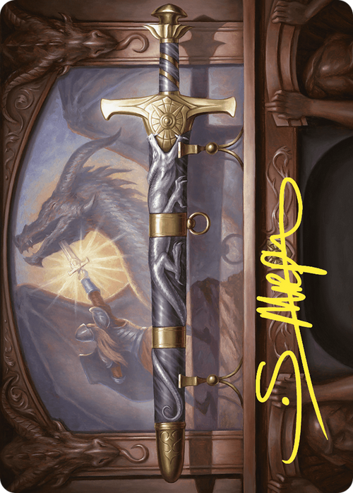 Ancestral Blade // Ancestral Blade (ACMM-001) - Commander Masters Art Series (Borderless)