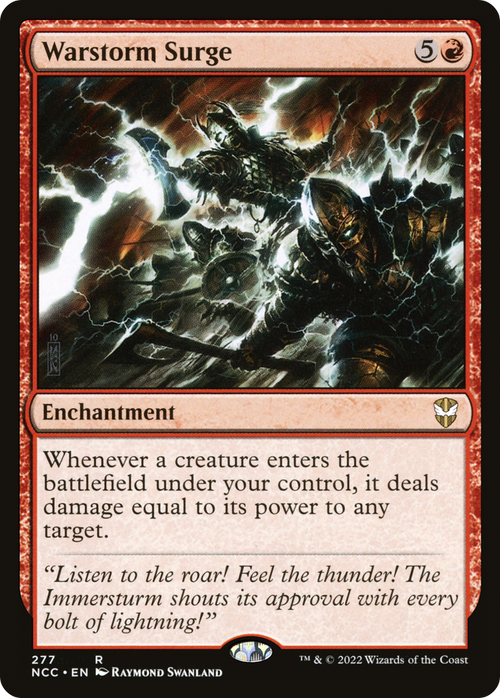 Warstorm Surge (NCC-277) - New Capenna Commander