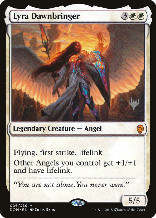 Lyra Dawnbringer (PPM20-26P) - Dominaria Promos Foil