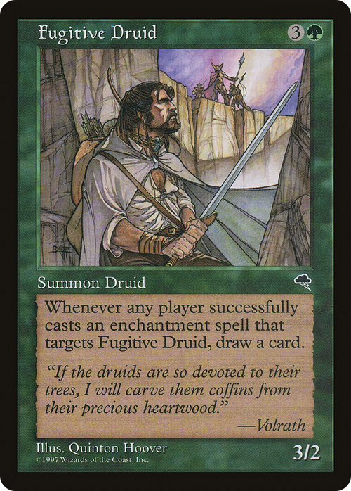 Fugitive Druid (TMP-229) - Tempest