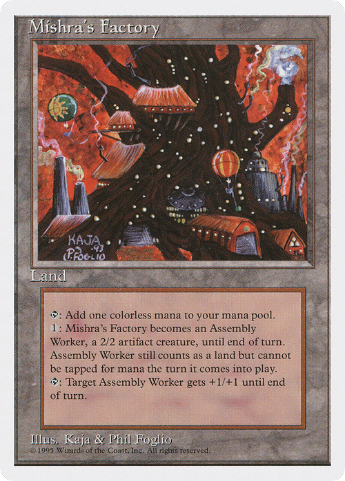 Mishra's Factory (4ED-) - Fourth Edition