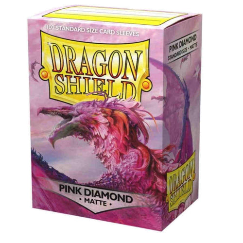 Dragon Shield Matte Sleeves – Pink Diamond