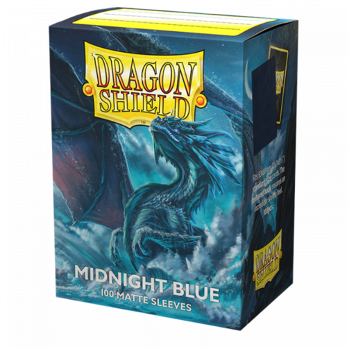 Dragon Shield Matte Sleeves - Midnight Blue