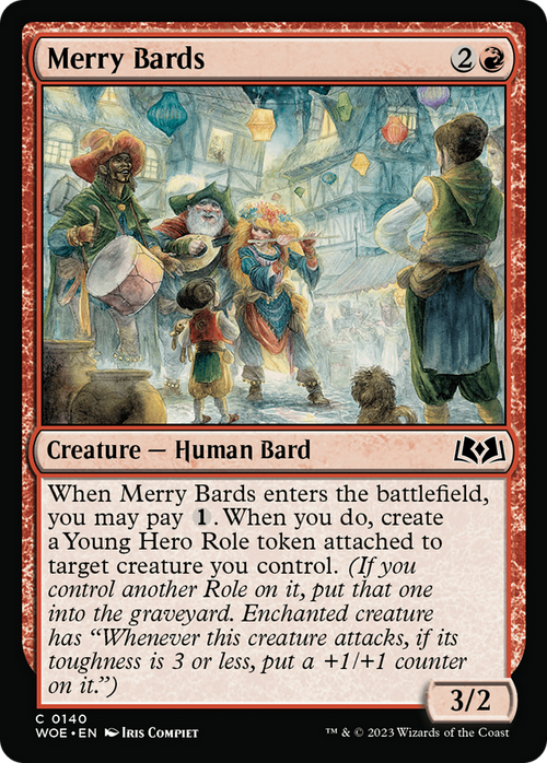 Merry Bards (WOE-140) - Wilds of Eldraine