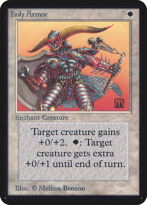 Holy Armor (LEA-) - Limited Edition Alpha