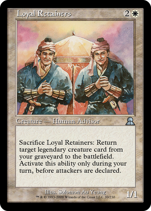 Loyal Retainers (ME3-020) - Masters Edition III Foil