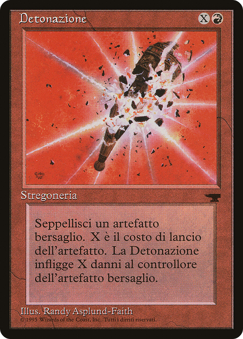 Detonate (Italian) - "Detonazione" (REN-) - Rinascimento