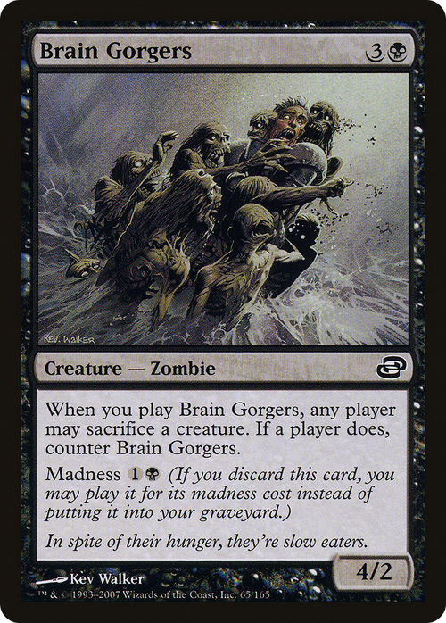 Brain Gorgers (PLC-065) - Planar Chaos Foil