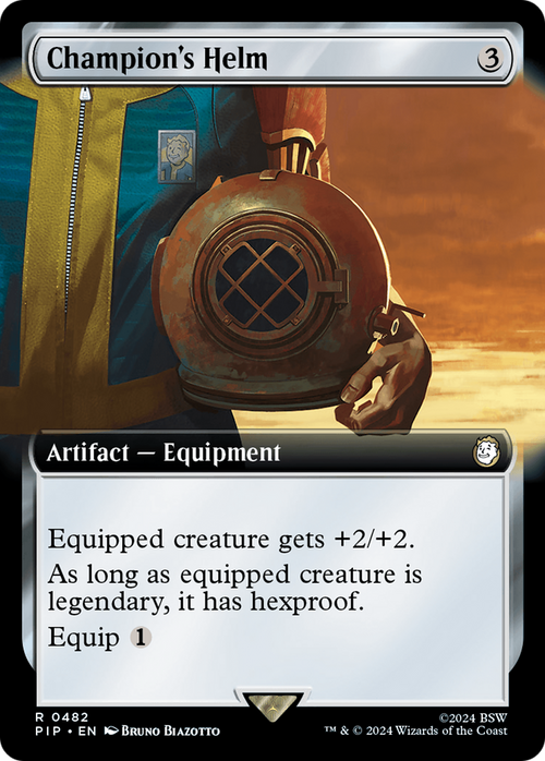 Champion's Helm (Extended Art) (PIP-482) - Fallout: (Extended Art)
