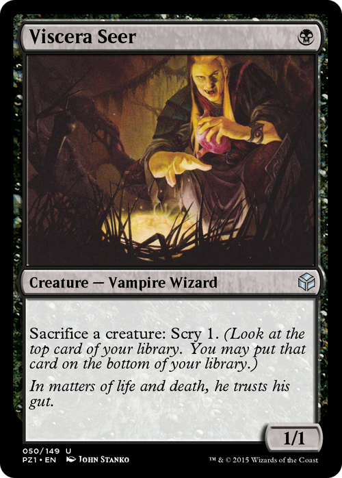 Viscera Seer (PZ1-050) - Legendary Cube Prize Pack