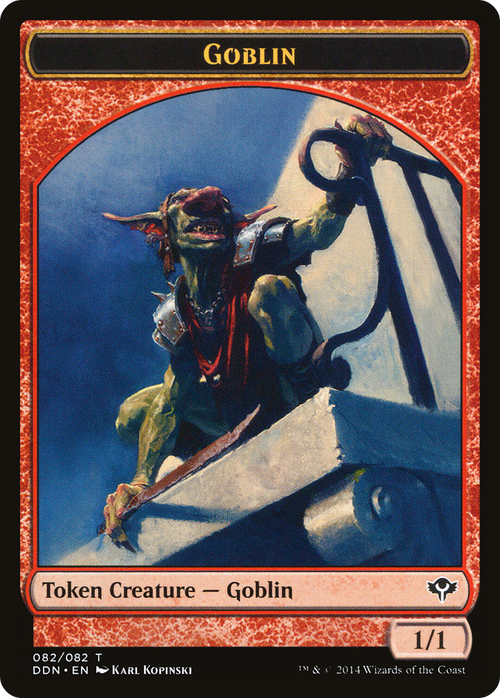 Goblin Token (DDN-082) - Duel Decks: Speed vs. Cunning