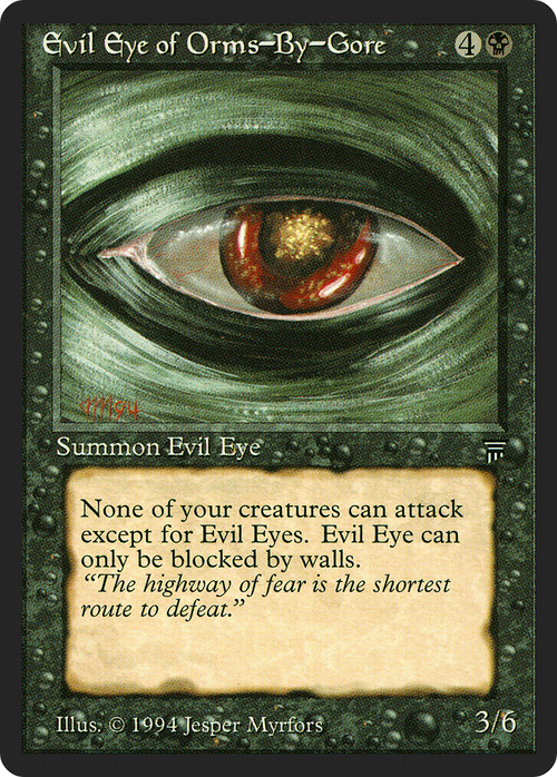 Evil Eye of Orms-By-Gore (LEG-) - Legends