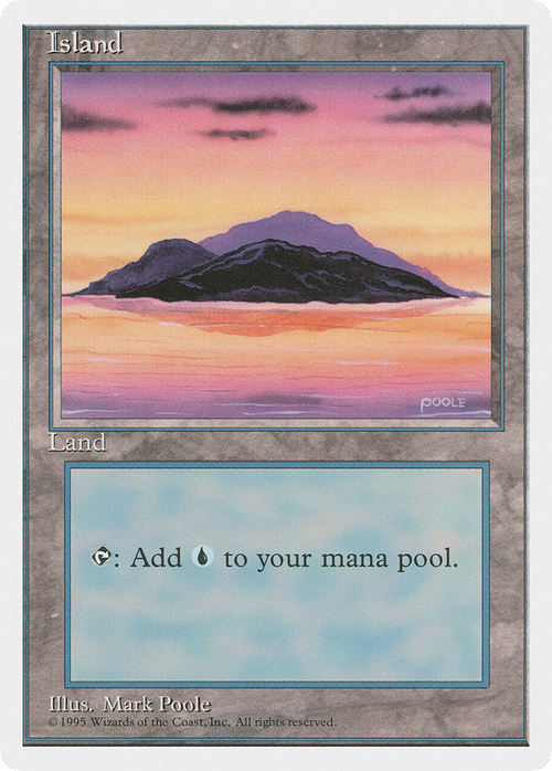 Island (A) (4ED-179) - Fourth Edition