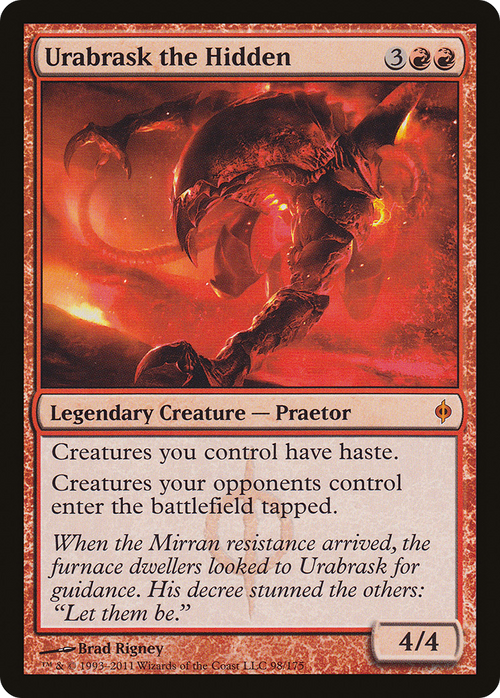 Urabrask the Hidden (NPH-098) - New Phyrexia Foil