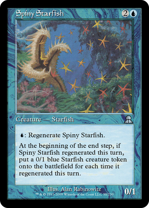 Spiny Starfish (ME3-050) - Masters Edition III Foil