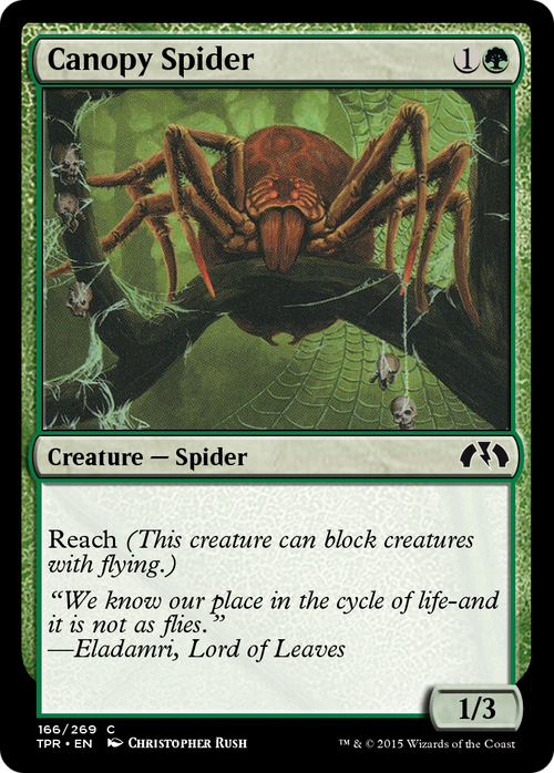 Canopy Spider (TPR-166) - Tempest Remastered Foil