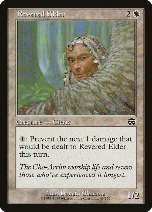 Revered Elder (MMQ-043) - Mercadian Masques Foil