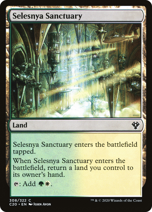 Selesnya Sanctuary (C20-308) - Commander 2020